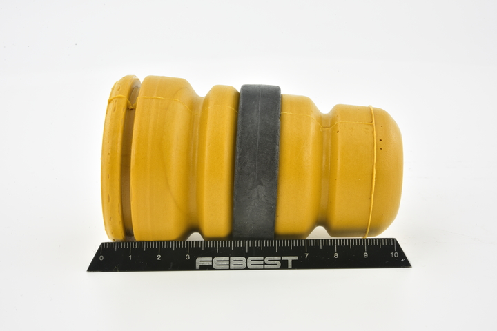 Schokdemper, rubber LAND ROVER in originele kwaliteit LR001137, RNE100143, RNH100252 van FEBEST