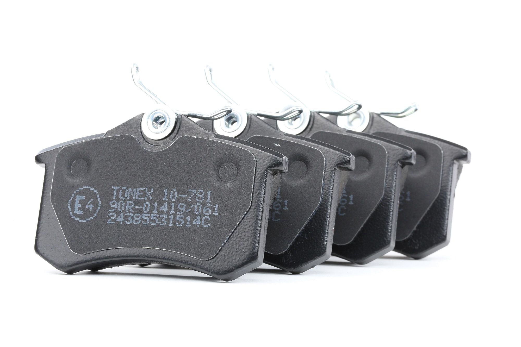 Kúpte si TOMEX brakes Brzdové platničky Číslo produktu: TX 10-781 za nízku cenu 22,55 €