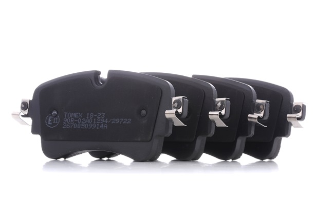 OEM Τακάκια φρένων VW 2.0 TSI 4motion 245 PS Βενζίνη 4N0698451 από την TOMEX brakes ηλεκτρονικά σε χαμηλές τιμές