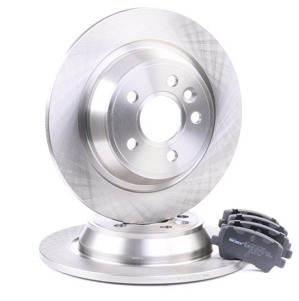 OE Bremsscheiben und Bremsbeläge FIAT FREEMONT 2017 1379931, 1385590, 1405500 von RIDEX