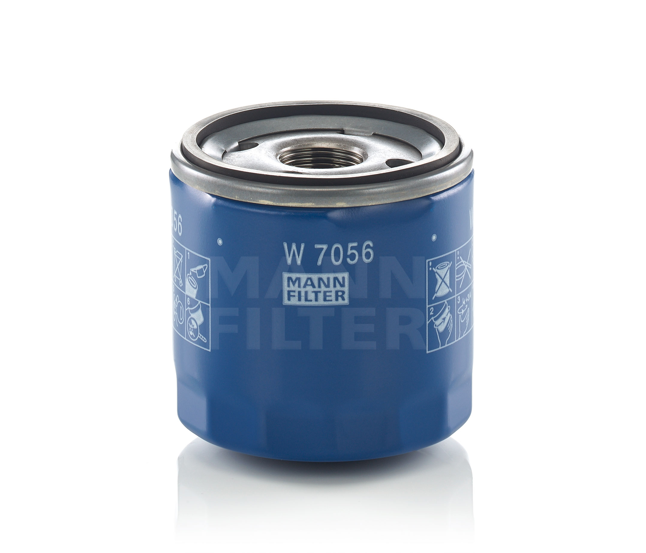 Kupte si MANN-FILTER Olejový filtr Číslo produktu: W 7056 za nízkou cenu 384,16 Kč