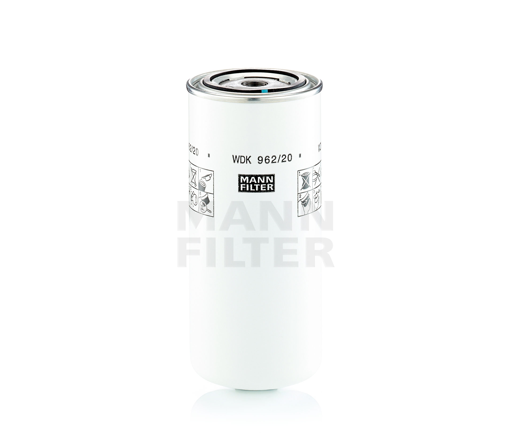 Įsigykite MANN-FILTER Kuro filtras Prekės Nr.: WDK 962/20 už žemiausią 48,61 € kainą