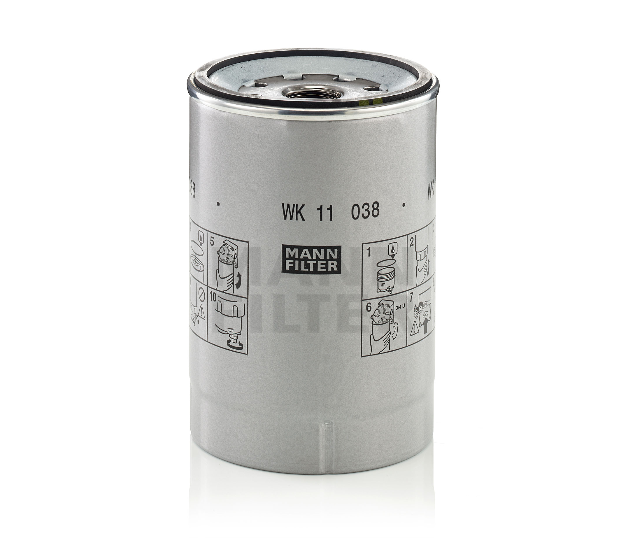 Köp MANN-FILTER Bränslefilter Produktnummer: WK 11 038 z till det förmånliga priset av 689,96 kr