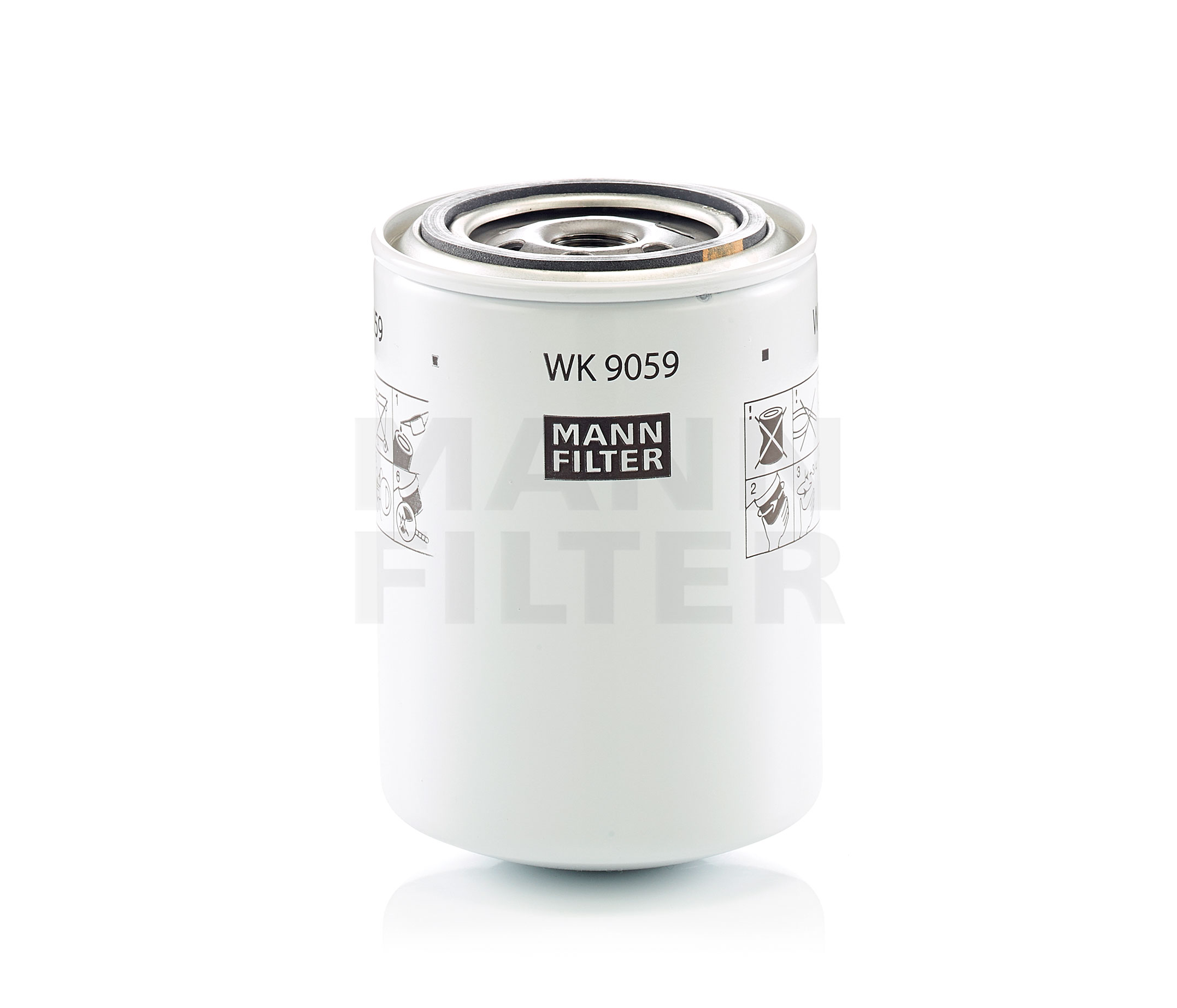 Įsigykite MANN-FILTER Kuro filtras Prekės Nr.: WK 9059 už žemiausią 27,08 € kainą