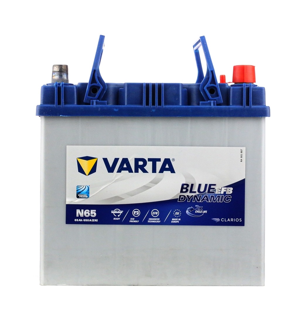 Køb VARTA Starterbatteri Produktnummer.: 565501065D842 til den lave pris af 1329,74 kr.