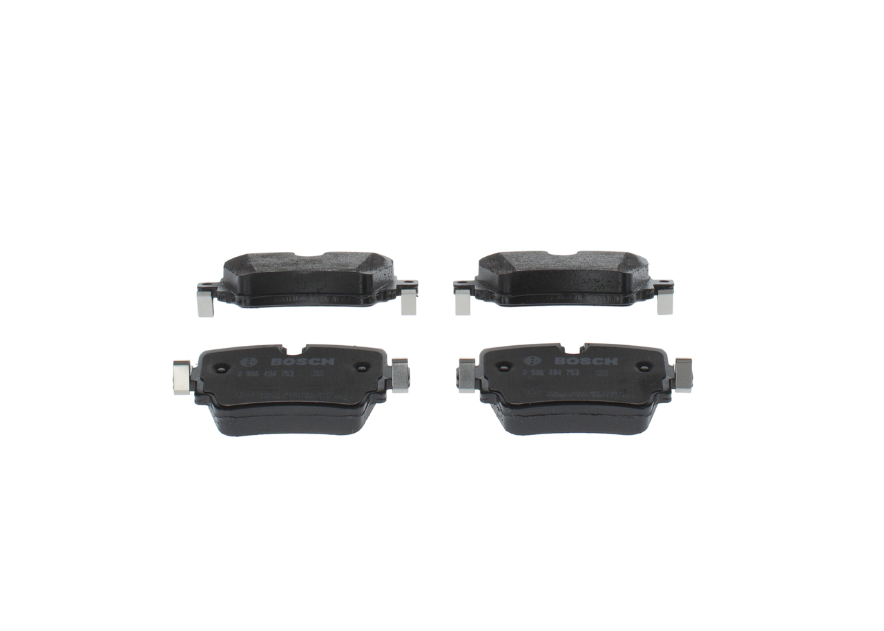 Köp billiga original Bromsbelägg 0 986 494 753 jämförbara med C2D49906 OEM nummer på nätet