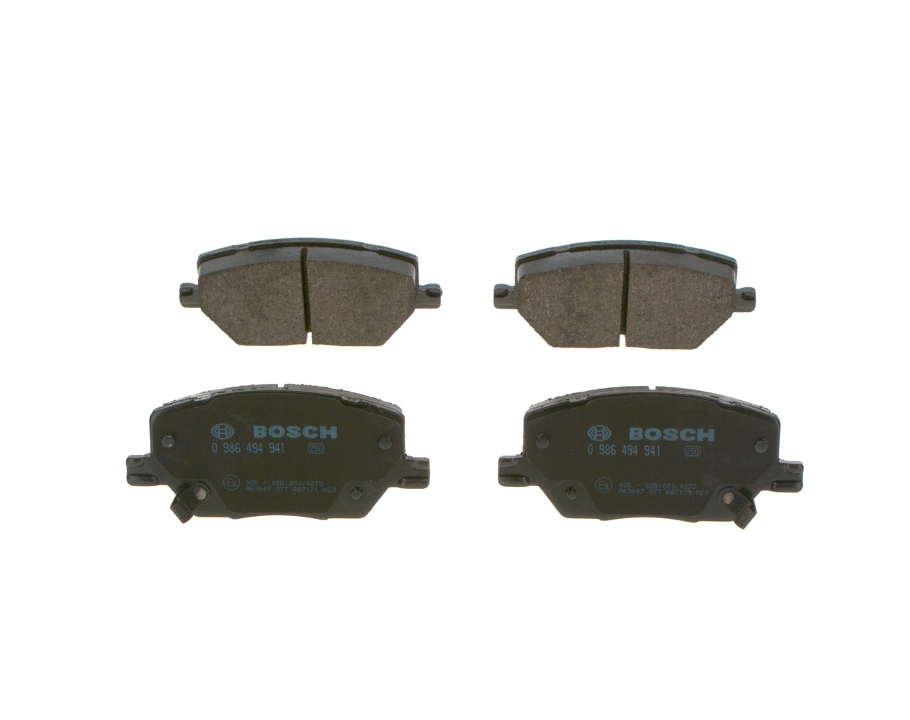 Acquista online Kit pastiglie freni 0 986 494 941 originale a buon mercato, comparabile con i numeri OEM 68273005AA
