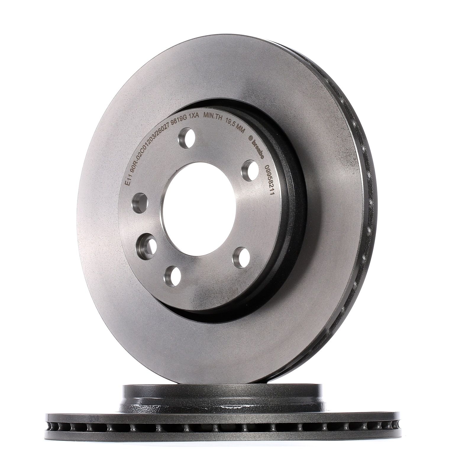 Įsigykite BREMBO Stabdžių diskas Prekės Nr.: 09.9582.11 už žemiausią 46,86 € kainą