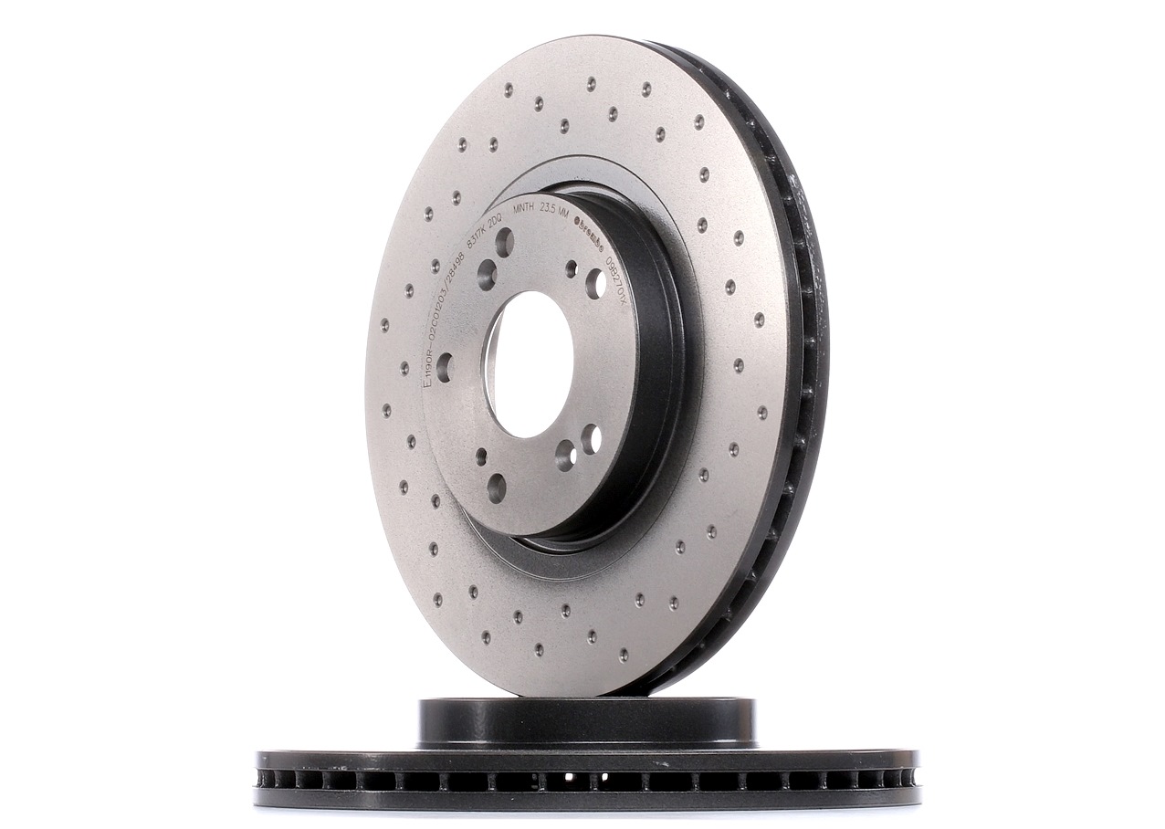 Köp BREMBO Bromsskiva Produktnummer: 09.B270.1X till det förmånliga priset av 1182,84 kr