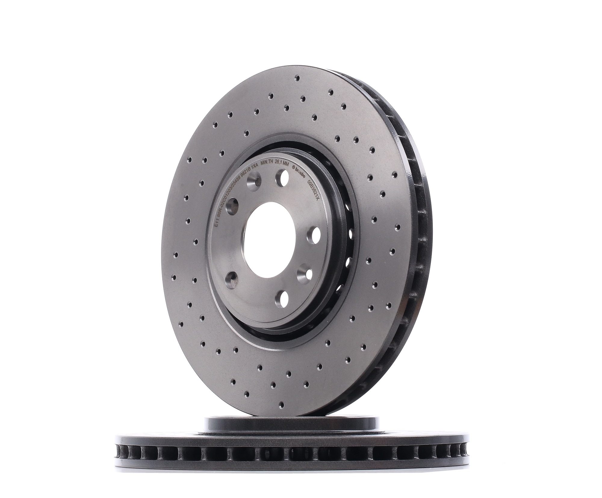 Köp BREMBO Bromsskiva Produktnummer: 09.B352.1X till det förmånliga priset av 1307,97 kr