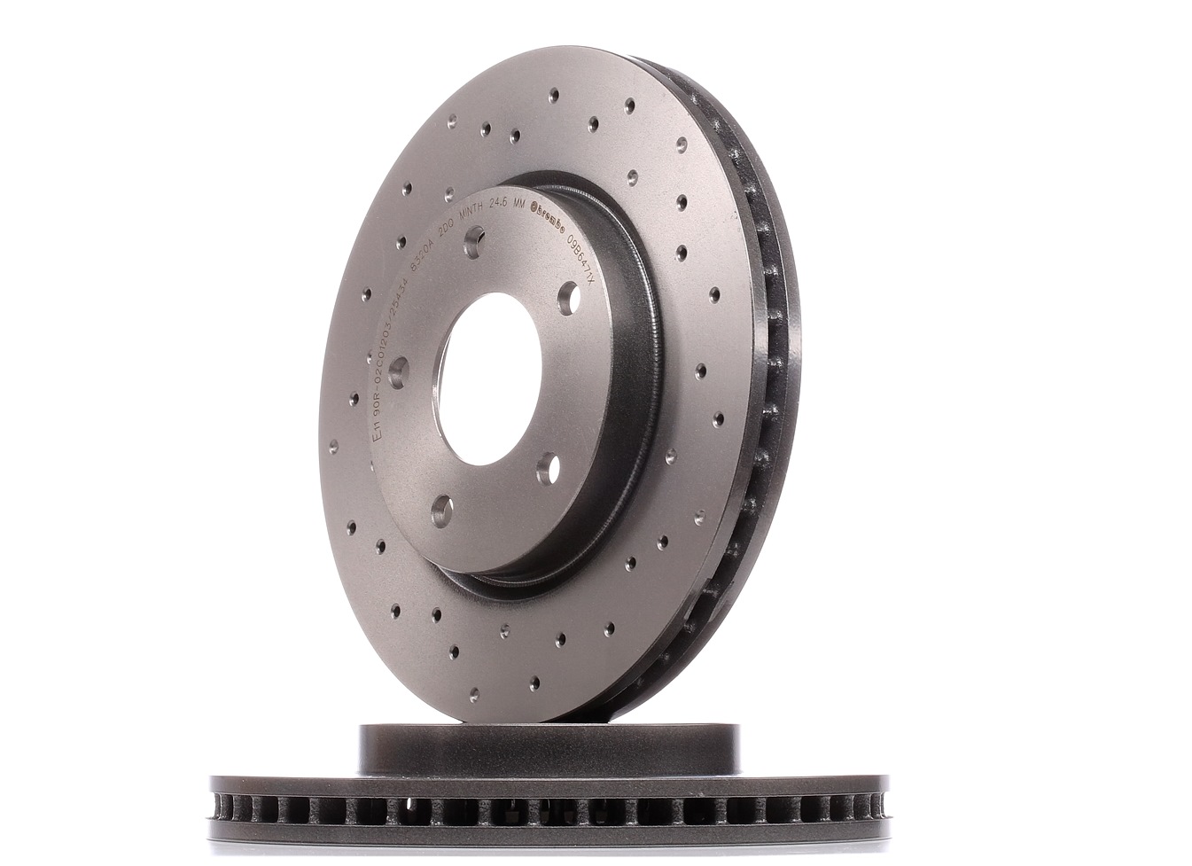 Įsigykite BREMBO Stabdžių diskas Prekės Nr.: 09.B647.1X už žemiausią 80,94 € kainą