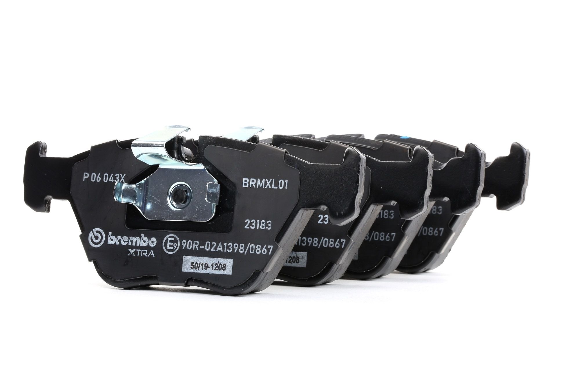 Įsigykite BREMBO Stabdžių kaladėlės Prekės Nr.: P 06 043X už žemiausią 63,36 € kainą