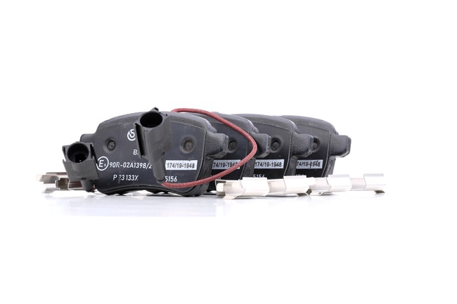 Köp billiga original Bromsbelägg P 23 133X jämförbara med 25156 OEM nummer på nätet