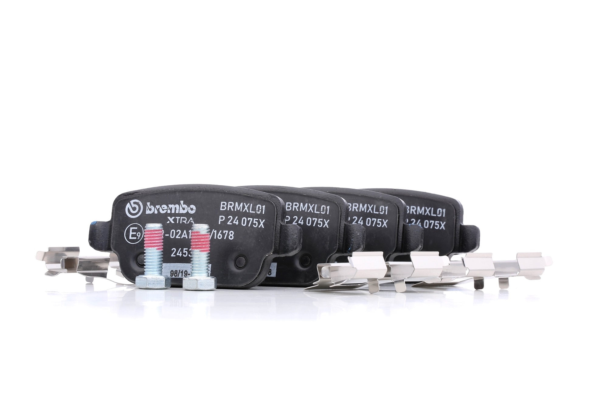 Kupuj BREMBO Klocki hamulcowe Produkt No.: P 24 075X w niskiej cenie, tylko 175,52 zł