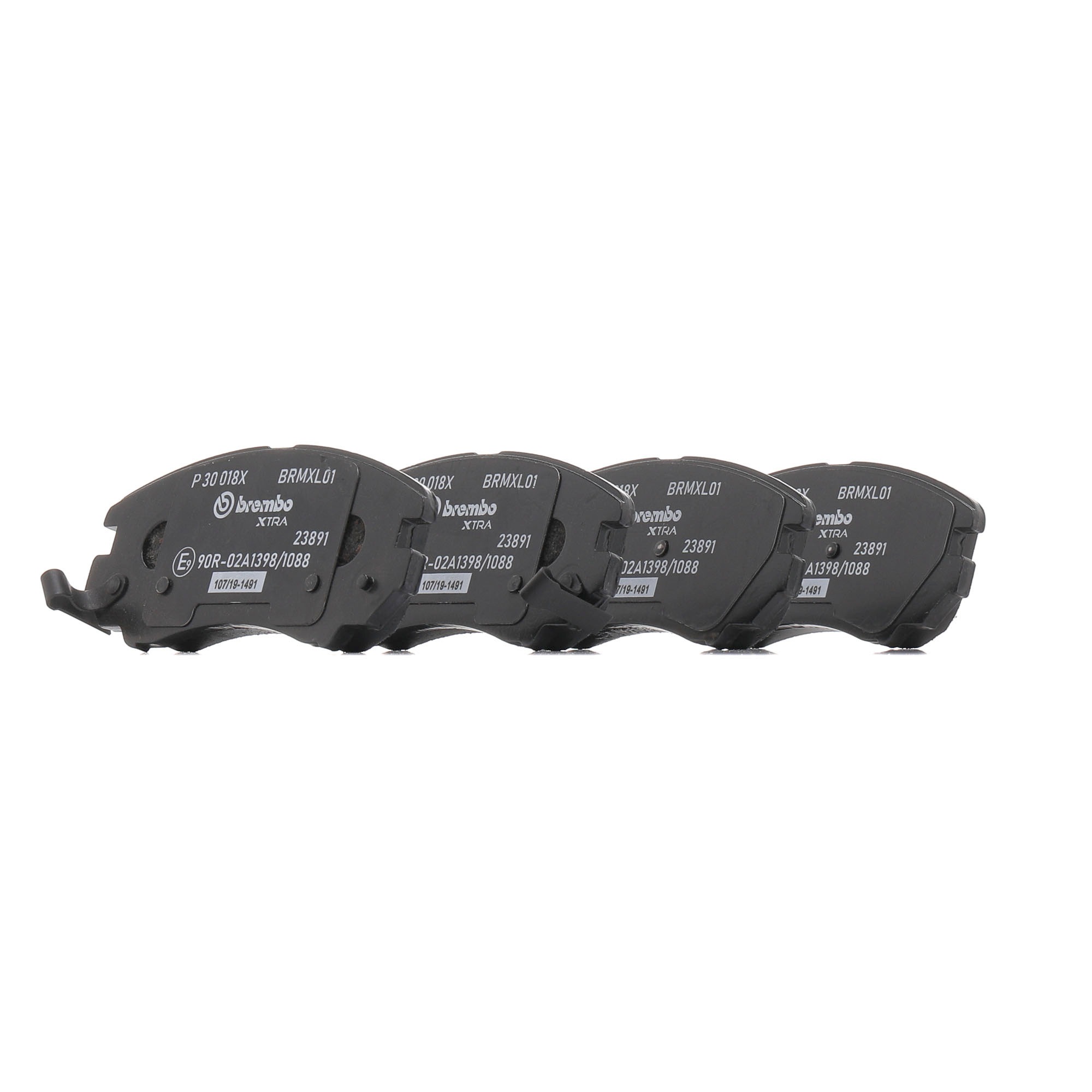 Įsigykite BREMBO Stabdžių kaladėlės Prekės Nr.: P 30 018X už žemiausią 60,35 € kainą