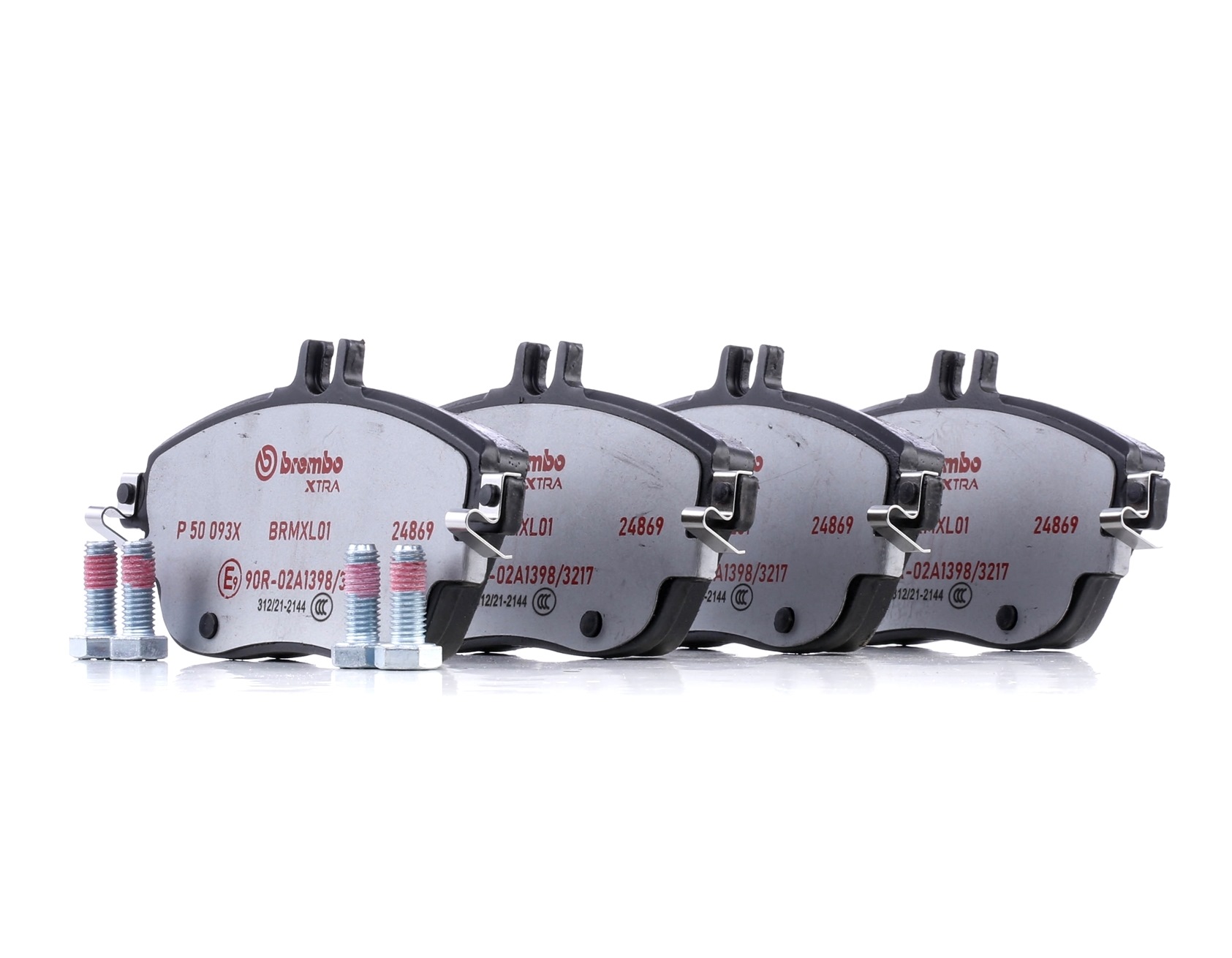 Įsigykite BREMBO Stabdžių kaladėlės Prekės Nr.: P 50 093X už žemiausią 71,46 € kainą