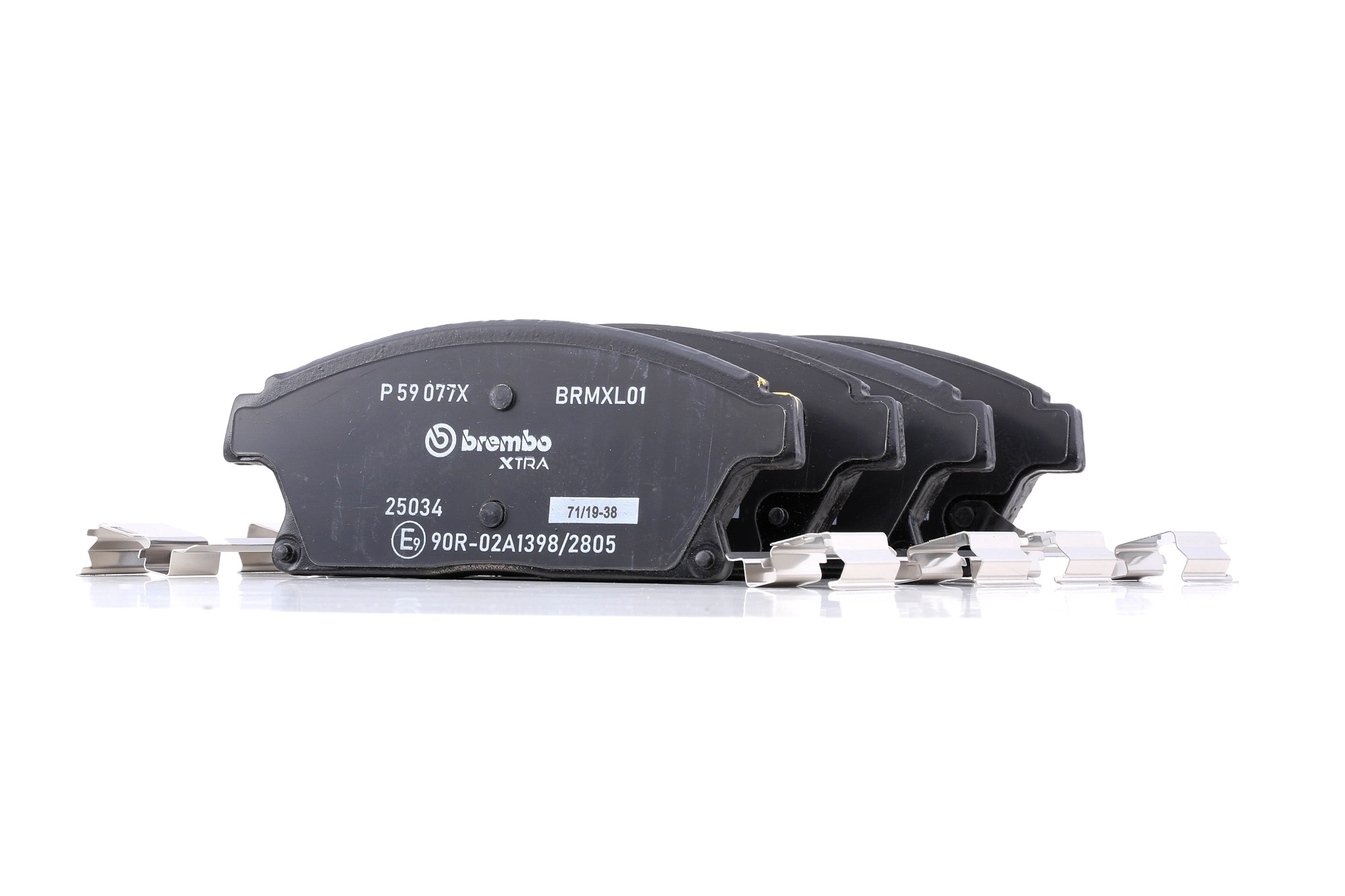 Įsigykite BREMBO Stabdžių kaladėlės Prekės Nr.: P 59 077X už žemiausią 67,85 € kainą