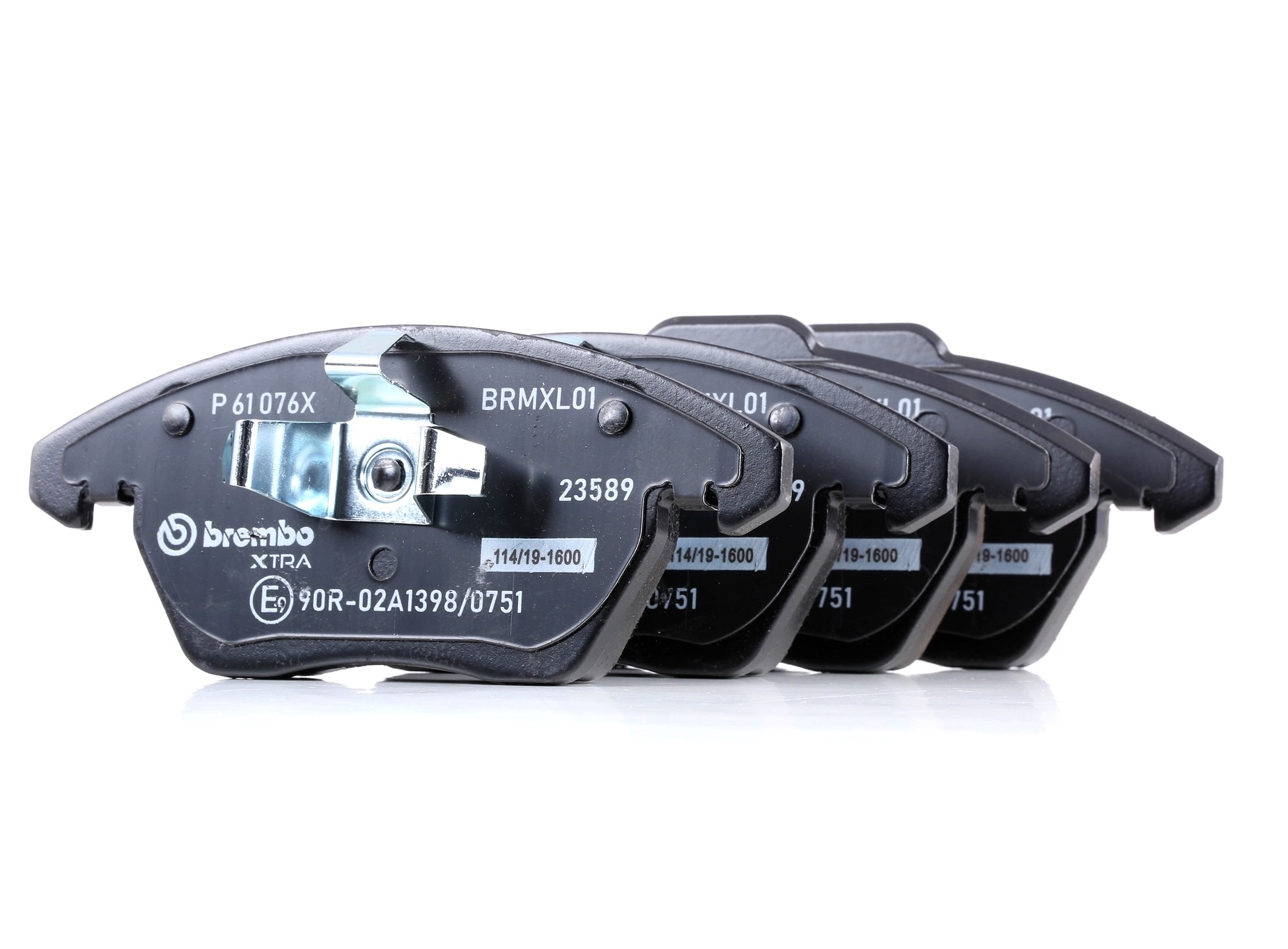 Köp BREMBO Bromsbelägg Produktnummer: P 61 076X till det förmånliga priset av 832,38 kr