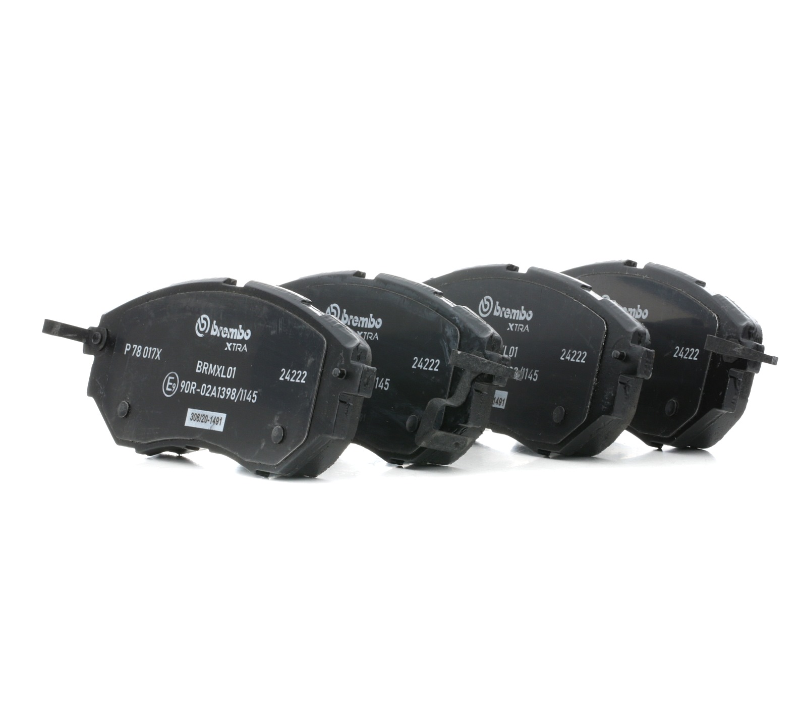 Įsigykite BREMBO Stabdžių kaladėlės Prekės Nr.: P 78 017X už žemiausią 74,68 € kainą