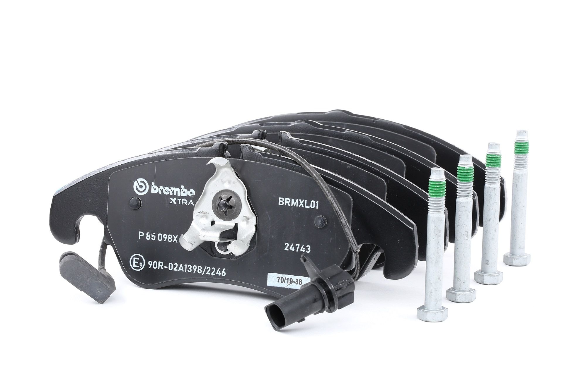 Įsigykite BREMBO Stabdžių kaladėlės Prekės Nr.: P 85 098X už žemiausią 84,88 € kainą