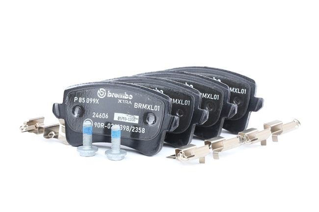Acquista online Kit pastiglie freni P 85 099X originale a buon mercato, comparabile con i numeri OEM 8K0698451C