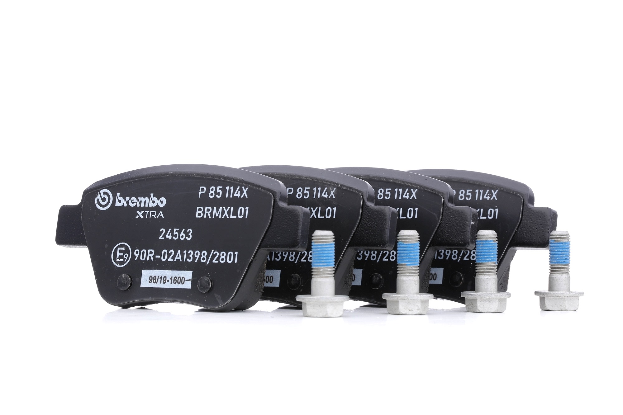 Įsigykite BREMBO Stabdžių kaladėlės Prekės Nr.: P 85 114X už žemiausią 46,39 € kainą
