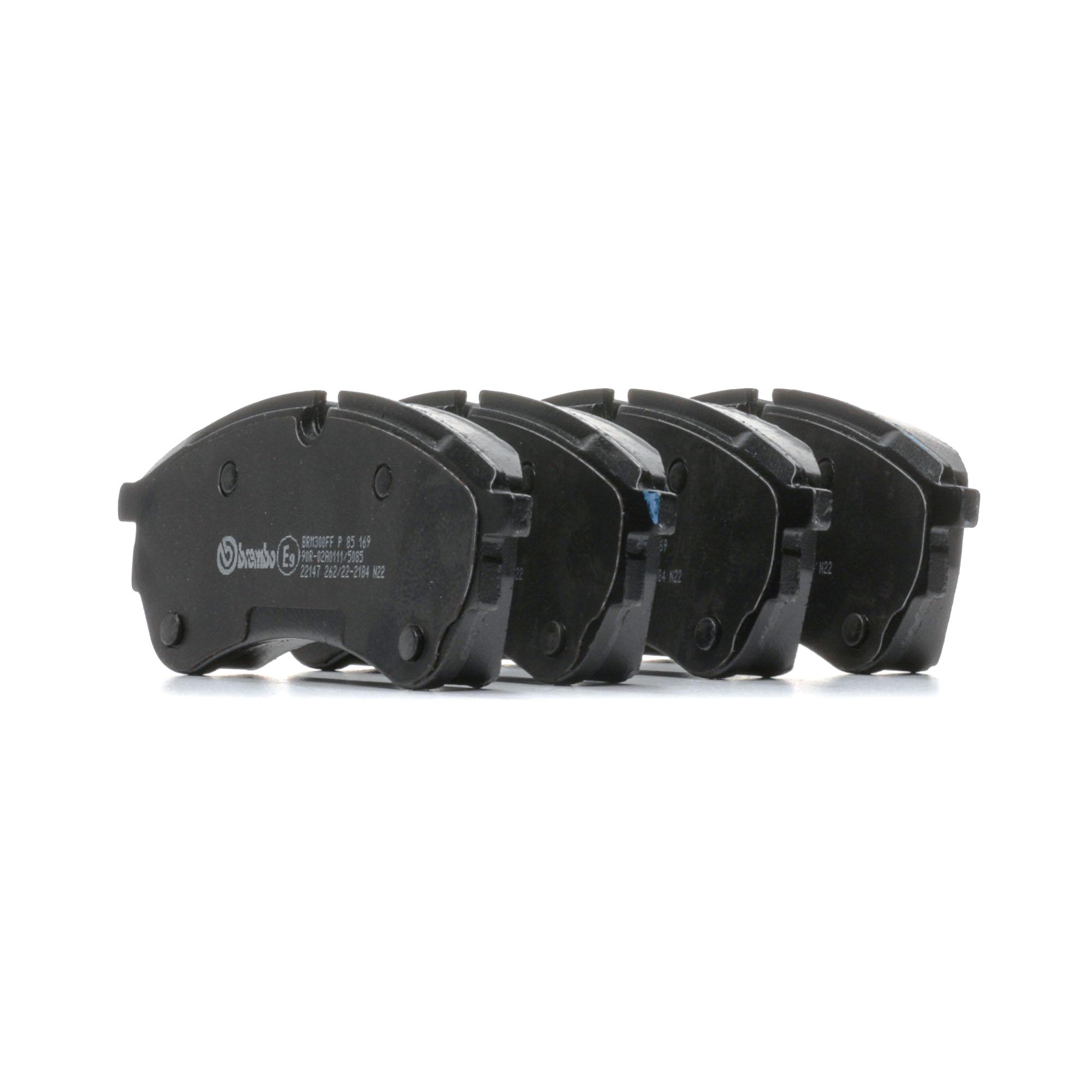 Kupuj BREMBO Klocki hamulcowe Produkt No.: P 85 169 w niskiej cenie, tylko 279,43 zł