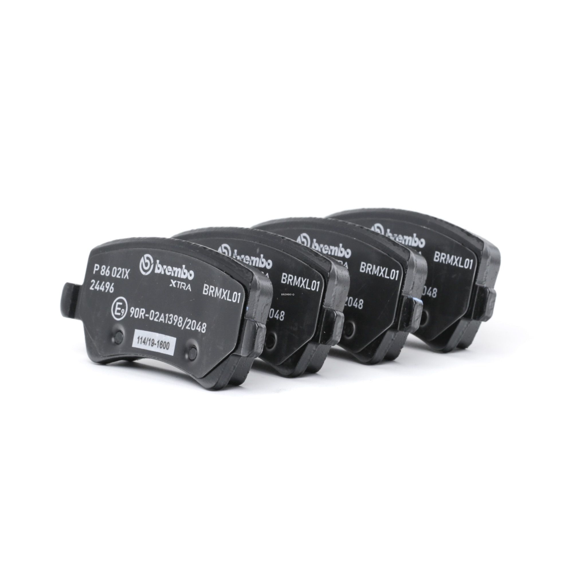 Įsigykite BREMBO Stabdžių kaladėlės Prekės Nr.: P 86 021X už žemiausią 58,83 € kainą