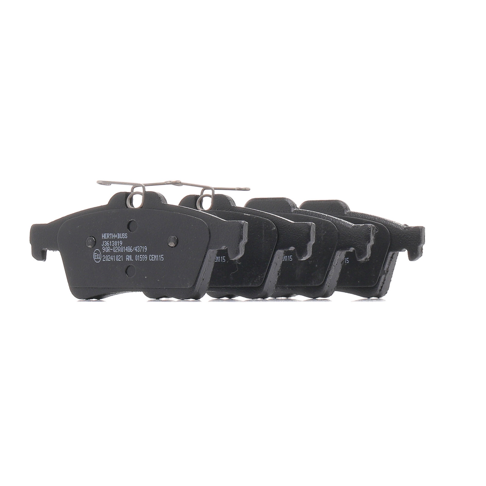 Įsigykite HERTH+BUSS JAKOPARTS Stabdžių kaladėlės Prekės Nr.: J3613019 už žemiausią 23,45 € kainą