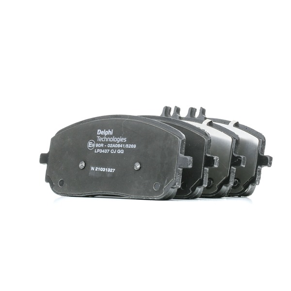 Compre online originais a baixo custo Pastilhas de travão LP3437 comparáveis com os números OEM A0004203005