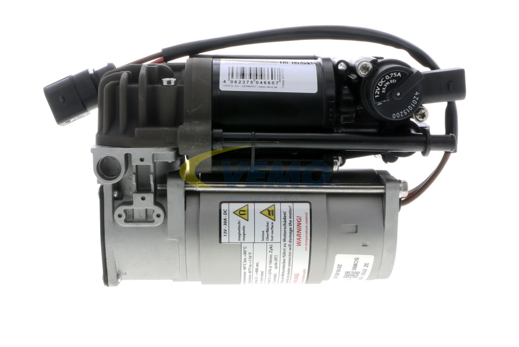 OEM Õhkvedrustuse kompressor AUDI A8 4H2, 4H8, 4HC, 4HL 4G0616005C, 4G0616005D, 4H0616005A alates VEMO - säästke raha meie madalate hindadega
