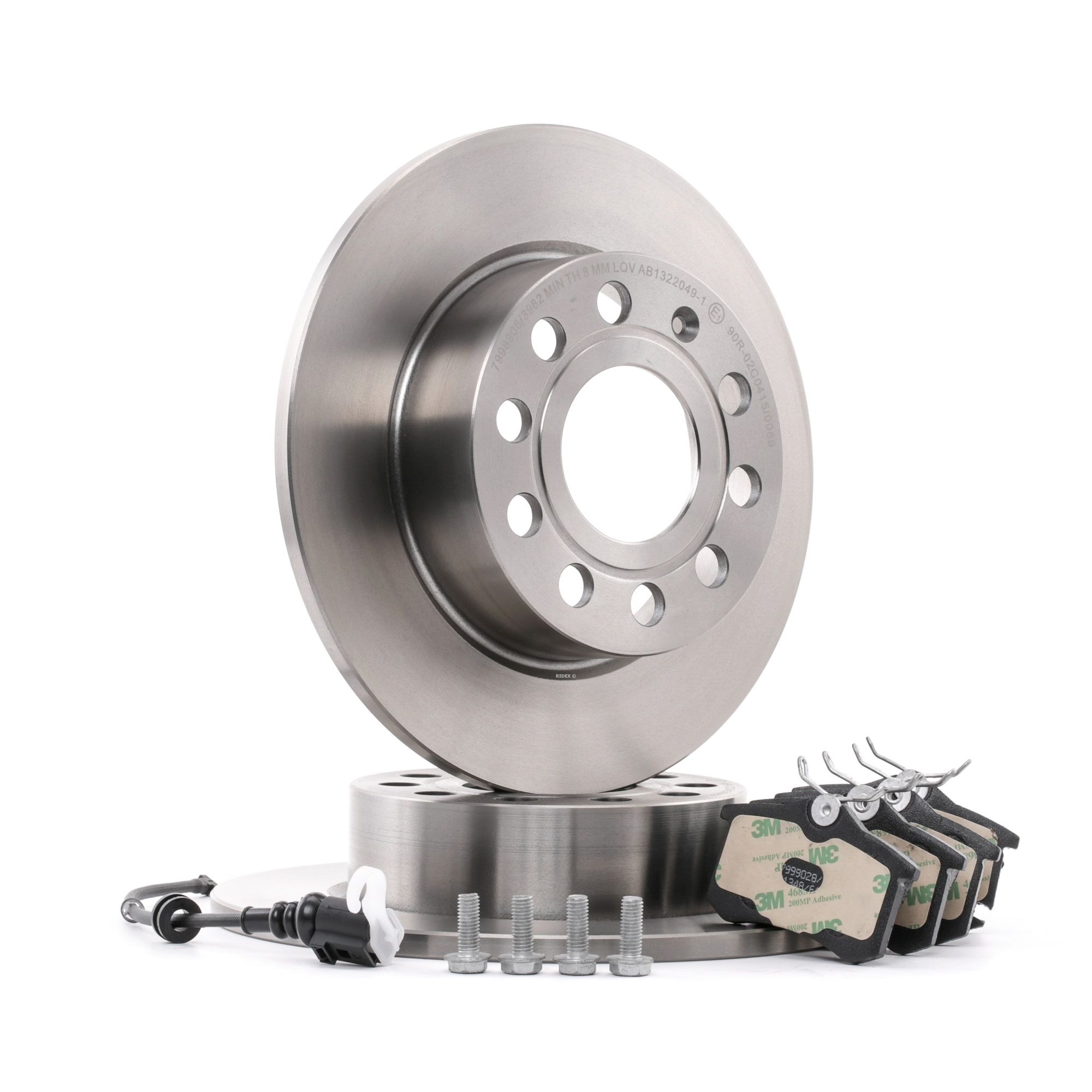 Cumpărați Set frana, frana disc de la RIDEX Număr produs: 3405B0344 la prețul de doar 287,47 lei