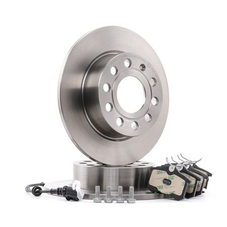 OEM Set frana, frana disc SKODA 1.6 FSI 115 CP benzina 1K0615601AB de la RIDEX online la un preț incredibil