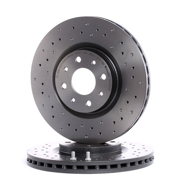 OEM Brzdový kotouč FIAT 1.9 JTD 126 HP Diesel 46535086 od BREMBO online za výborné ceny