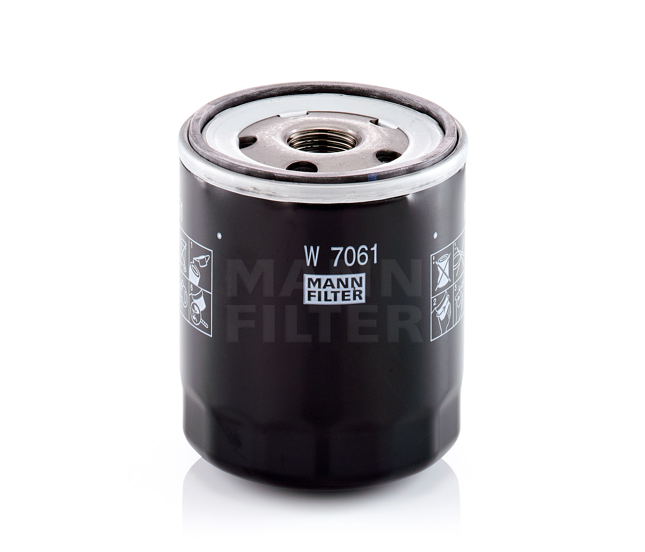 Įsigykite MANN-FILTER Alyvos filtras Prekės Nr.: W 7061 už žemiausią 10,29 € kainą
