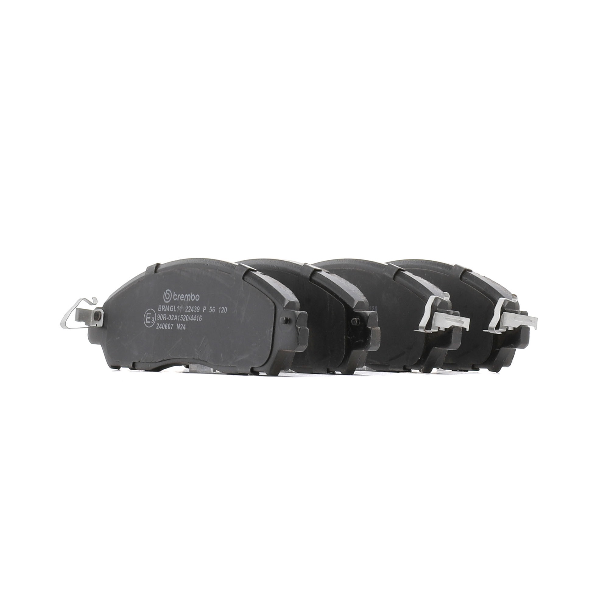 Įsigykite BREMBO Stabdžių kaladėlės Prekės Nr.: P 56 120 už žemiausią 38,88 € kainą
