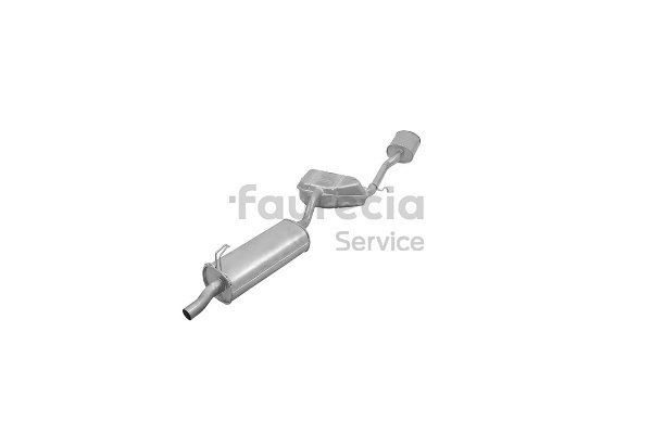 OEM Toba esapament finala ALFA ROMEO 1.6 16V T.S. (930.B2C) 112 CP benzina 60620109 de la Faurecia online la un preț incredibil