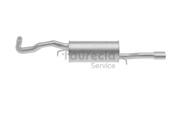 Faurecia 8D0 253 609 S Endschalldämpfer