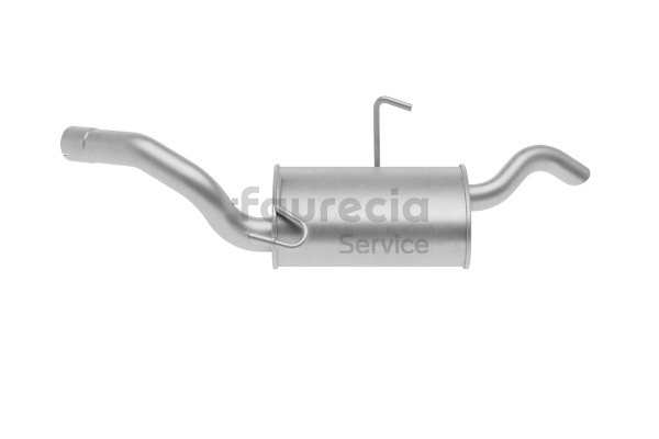 Compre online originais a baixo custo Panela de escape traseira FS15385 comparáveis com os números OEM 1726NC