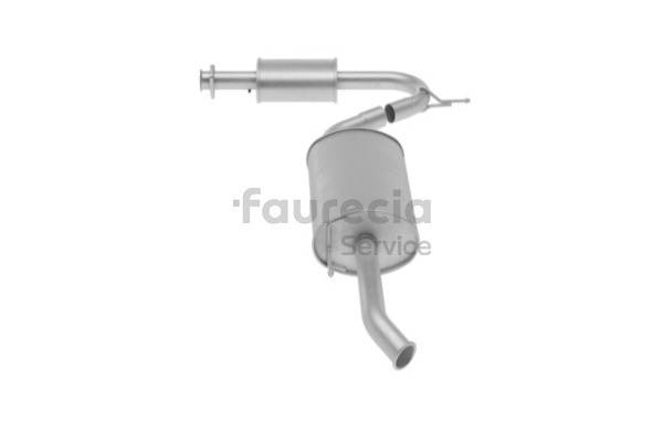 Köp Faurecia Bakre ljuddämpare Produktnummer: FS15397 till det förmånliga priset av 2642,90 kr