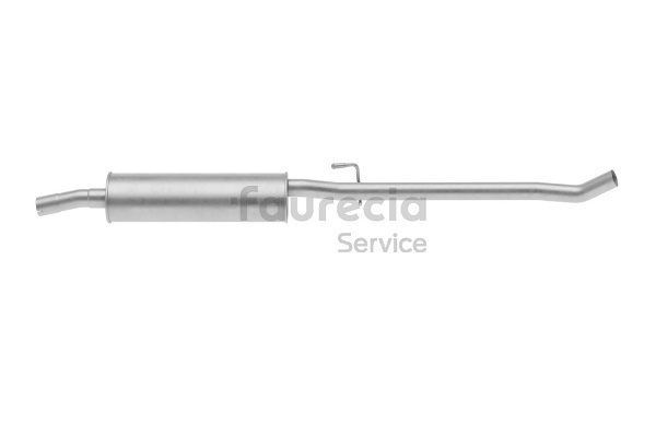 Serienmäßige Mittelschalldämpfer FIAT 2.0 JTD 16V 109 PS Diesel 1717Q6 von Faurecia im Web zu besten Konditionen
