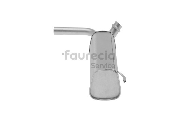 OEM Schalldämpfer Fiat Scudo Kastenwagen 2007 173055, 9661845080, 9661844980 Faurecia