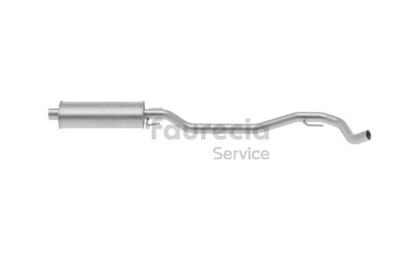 OEM Predný tlmič výfuku Opel Vectra C CC 2006 13154475, 55180388, 5852320 Faurecia