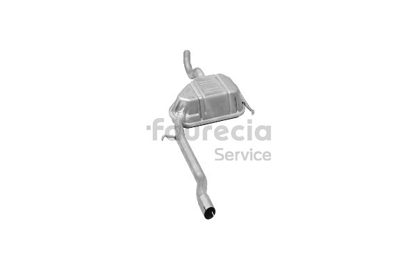 OEM Uitlaat middendemper FIAT 1.4 i.e. 69 PK Benzine 7657903 van Faurecia online aan verbazingwekkende prijzen
