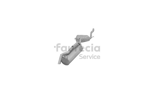 Köp billiga original Bakre ljuddämpare FS25384 jämförbara med 46425150 OEM nummer på nätet