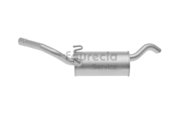 Köp Faurecia Bakre ljuddämpare Produktnummer: FS25393 till det förmånliga priset av 1581,66 kr