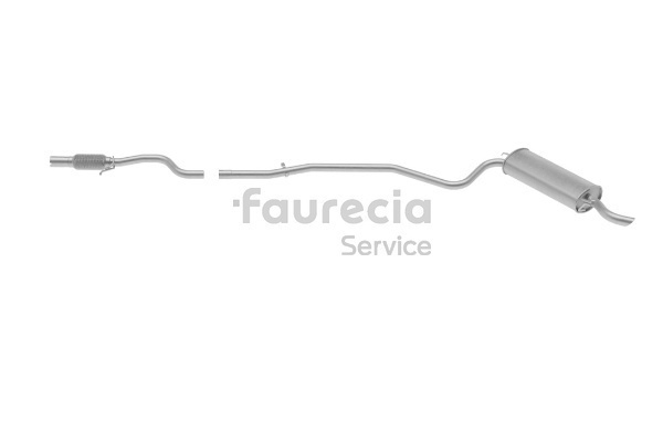 Köp billiga original Bakre ljuddämpare FS25564 jämförbara med 51782930 OEM nummer på nätet