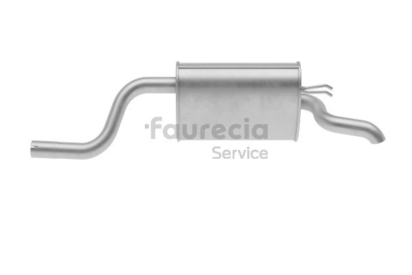 FS25663 Faurecia Endtopf Ypsilon II (843) 1.2 (843.AXB1A) 80 PS Benzin