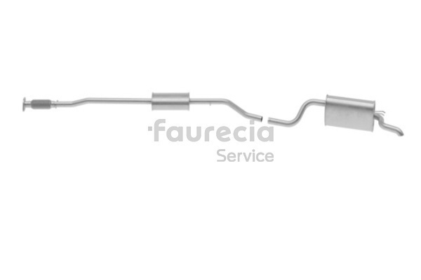 Originale Endschalldämpfer LANCIA 1.2 (843.AXA1A) 60 PS Benzin 55187485 von Faurecia im Internet zu fairen Preisen