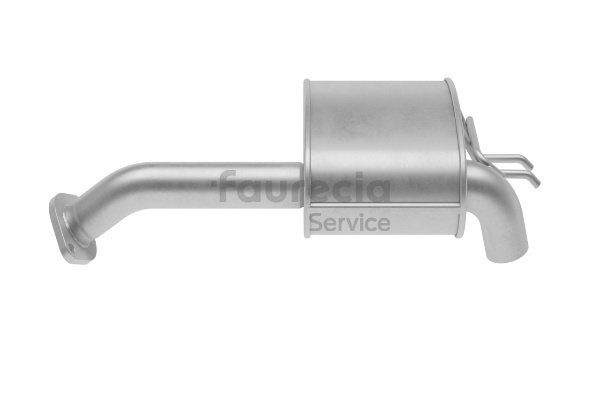 OE Silenciador de tubo de escape HYUNDAI MATRIX 2002 2873017000, 2873017100, 2873017300 de Faurecia